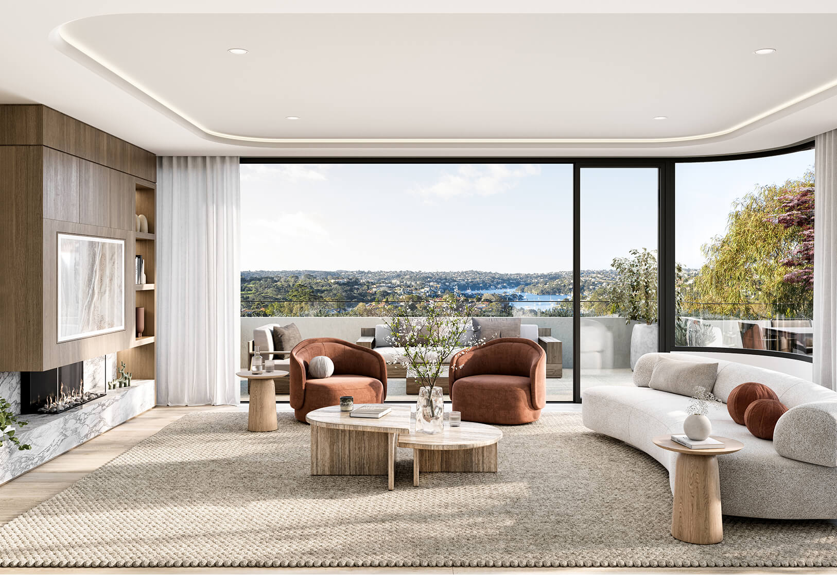 Penthouse with Harbour View